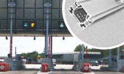 Barriere de détection optique Péages